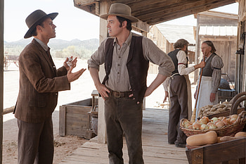 Giovanni Ribisi, Seth MacFarlane, Charlize Theron, A Million Ways to Die in the West HD wallpaper