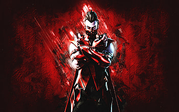 Fortnite Crimson Sanctum Skin, Fortnite, main characters, red stone background, Crimson Sanctum, Fortnite skins, Crimson Sanctum Skin, Crimson Sanctum Fortnite, Fortnite characters HD wallpaper