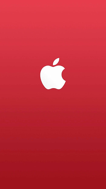 Apple Logo, Red , X, Apple HD phone wallpaper