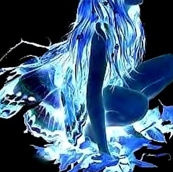 blue fairy!!, fairy, blue HD wallpaper