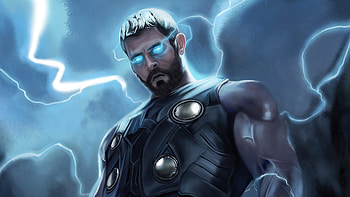 Thor Thunder Man, thor, superheroes, artwork HD wallpaper