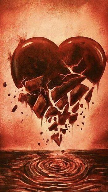 Broken Heart, Sad Broken HD phone wallpaper