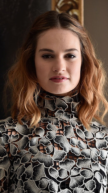 Lily James, Heroine, Lily James Hollywood HD phone wallpaper