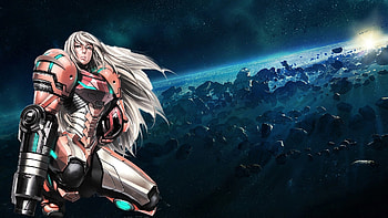 samus aran, metroid, girl, armor HD wallpaper