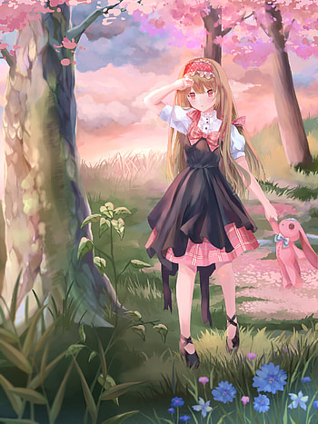 Anime, Art, Toy, Girl HD phone wallpaper