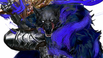 Blaidd Elden Ring HD wallpaper