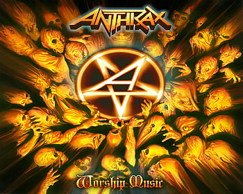 Thrash Metal Heavy Death Black Dark Evil Poster Skull Pentagram At Dark HD wallpaper