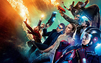Legends of Tomorrow, Computer , Dynamic characters, TV series HD wallpaper