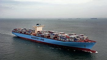 Container Ship, Vehicles HD wallpaper