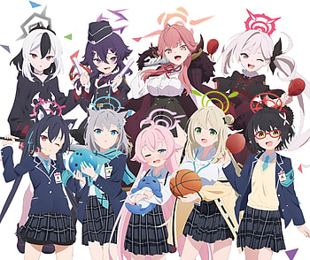 Blue Archive Anime – Dynamic Characters United, Anime, Blue Archive the Animation, Blue Archive HD wallpaper
