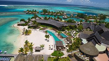 InterContinental Moorea, Tahiti HD wallpaper