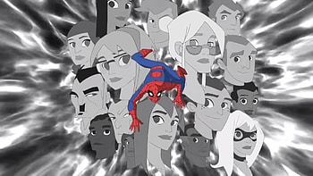 The Spectacular Spider-Man — Web of Animated Heroes, The Spectacular Spider-Man HD wallpaper