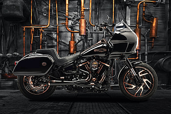 Harley Davidson, automotive lighting, motorcycle HD wallpaper