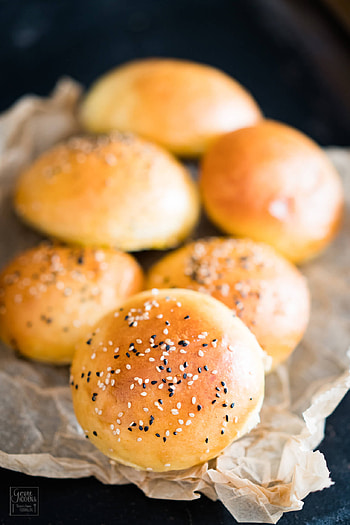 Homemade burger buns, Gourmet recipe, Brioche bun perfection, Ultimate burger experience HD phone wallpaper