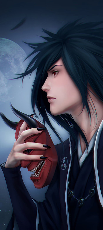 Madara Moonlight , Uchiha Nightfall, Naruto Shrine, Shadow of Madara, Madara Uchiha, Anime, Naruto HD phone wallpaper