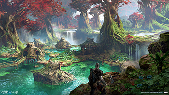 video game, God of War: Ragnarök HD wallpaper