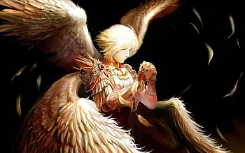 Angel wings feathers warrior male | | 521187 | UP HD wallpaper