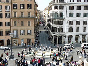 Piazza di Spagna, Rome, Travels, Travelling Dave HD wallpaper