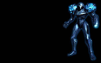 Dark Samus, cg, futuristic, dark, warrior, character HD wallpaper