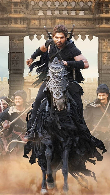 Allu Arjun , Action Movie, black horse, warrior HD phone wallpaper