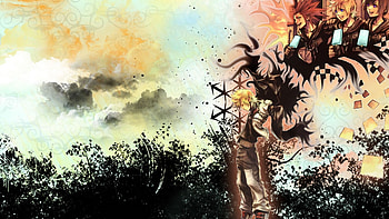 Kingdom Hearts 358/2 Days, Kingdom Hearts spin-off, Artwork, RPG game HD wallpaper