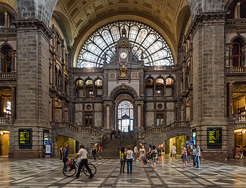 Antwerpen-Centraal, Belgium HD wallpaper