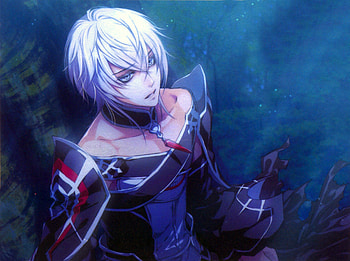 Waiting, armour, Salo-mon, White eyes, light novel, short white hair, Wand of Fortune, anime, boy, white hair, short hair, Salomon, manga, guy, male HD wallpaper