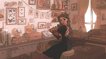Witch Room , witch, artist, artwork, digital-art HD wallpaper