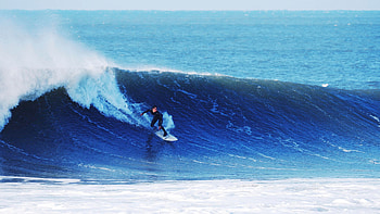 Surfing marvel, waves, Thrilling sport, Endless motion HD wallpaper