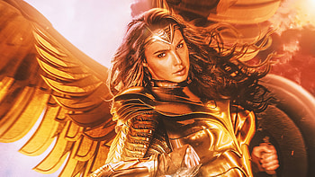 Wonder Woman Wings, wonder-woman-1984, wonder-woman, movies, superheroes, artwork HD wallpaper