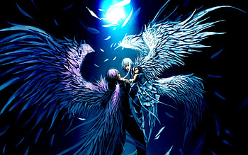 Cupid, wings, abstract, angels HD wallpaper
