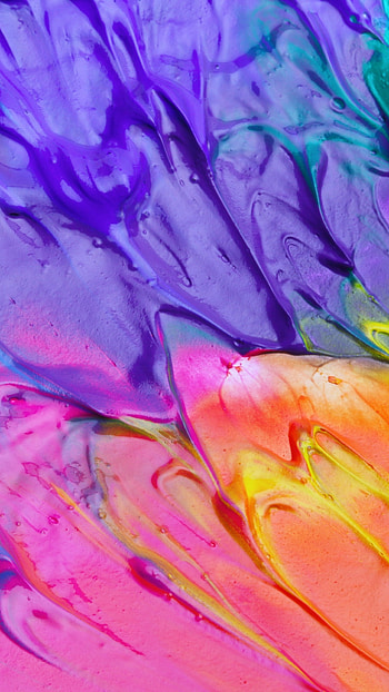 Colorful paint splash, Abstract, Sony Xperia, Premium HD phone wallpaper