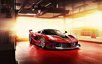 Ferrari FXX 2015, FXX, luxury, 2015, cars, red, fast, Ferrari HD wallpaper