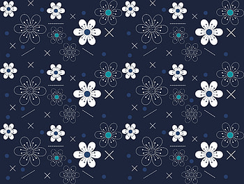 Flowers, abstract, pattern HD wallpaper