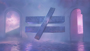 Not Equal in Lavender Mist — HD wallpaper