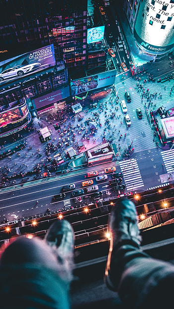 Times Square, City Squares HD phone wallpaper
