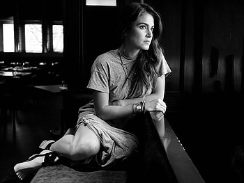 Nikki Reed, model, black white, , Reed, beautiful, actress, Nikki, 2017 HD wallpaper