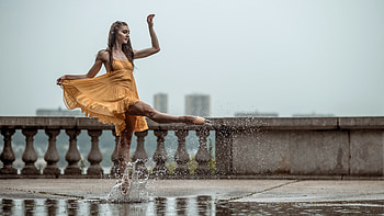 Dance, girl, women, model HD wallpaper