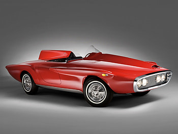 Plymouth XNR, xnr, concept, plymouth, red HD wallpaper