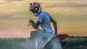 Biker Donut , biker, bikes, graphy HD wallpaper