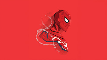 Spiderman Ps5 Artwork, spiderman, superheroes, artwork, artist, digital-art, minimalism HD wallpaper