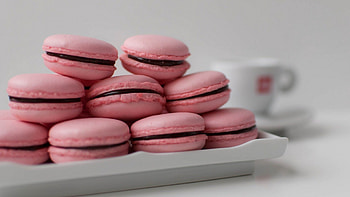 macaron background, Colorful French pastries, Sweet treats HD wallpaper