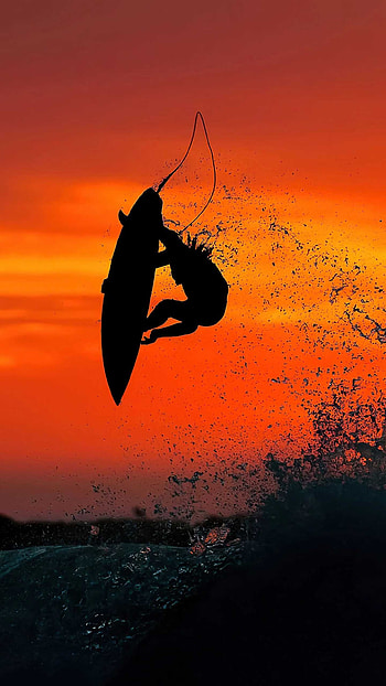 Aerial tricks, Surfing HD phone wallpaper