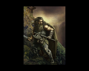 Dwarf Lord, dwarf, fantasy, warrior, lord HD wallpaper