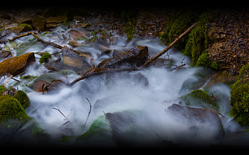 Rugged, river HD wallpaper
