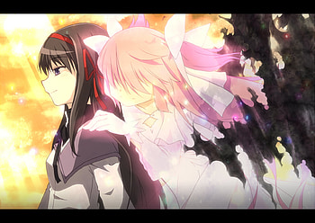 akemi homura, homura, mahou, akemi, shoujo, madoka magica HD wallpaper