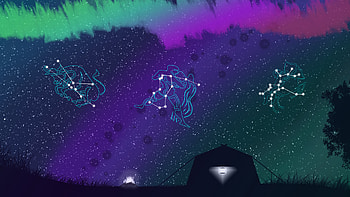 Artistic zodiac, Ultra HD wallpaper