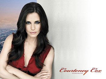 Courteney Cox, hot, woman HD wallpaper