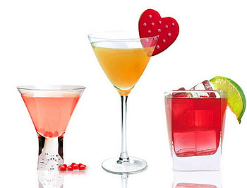 Cocktails for Valentines day, cocktails, heart, drinks, Valentines day HD wallpaper