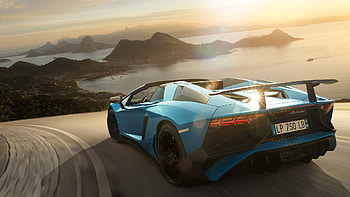 Lamborghini Aventador SV Rear, lamborghini, lamborghini-aventador, cars HD wallpaper